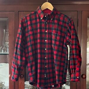 Vintage 60s/70s Pendleton Tartan Plaid Wool Shirt